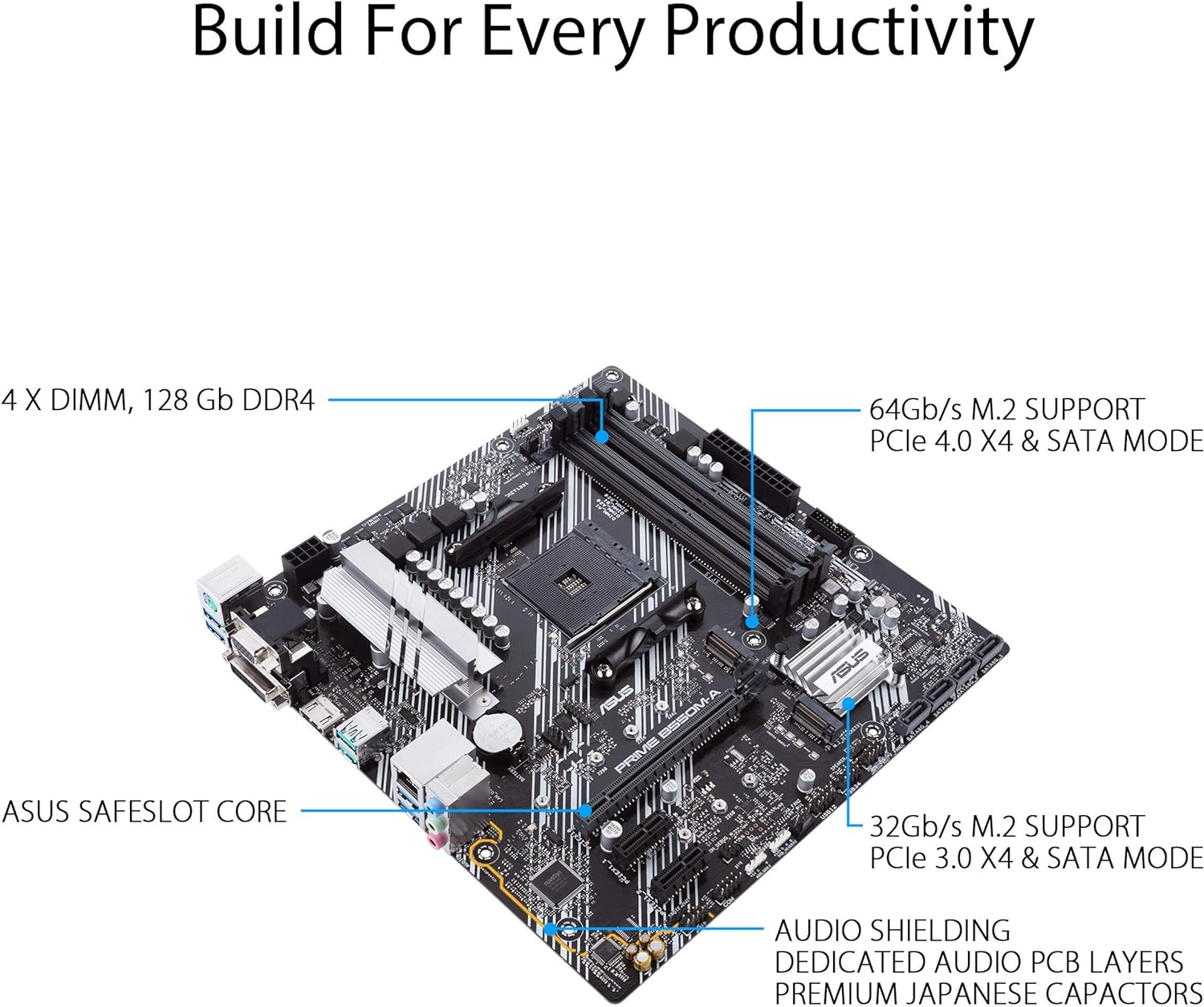 ASUS Motherboard Prime B550M-A WiFi II ASUS Motherboard Prime B550M-A WiFi II